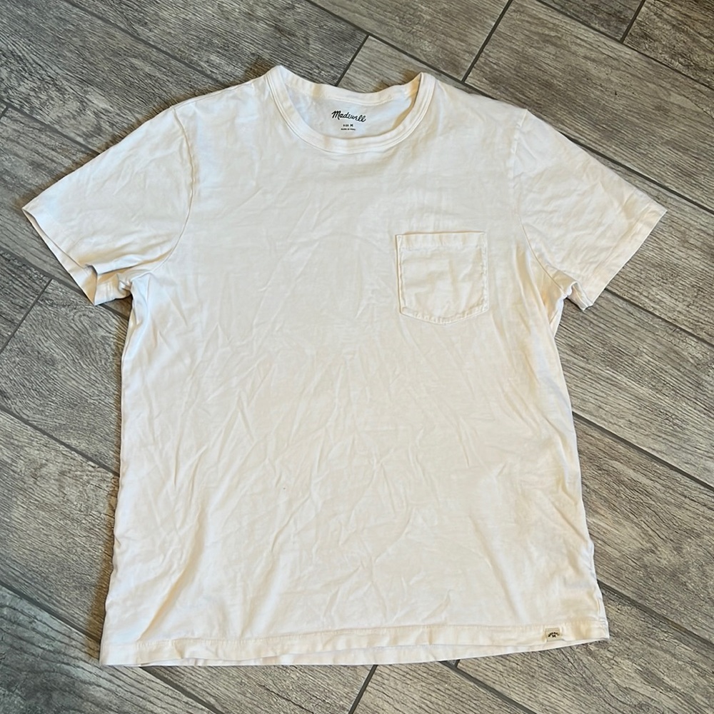 MADEWELL pocket SHIRT white M
